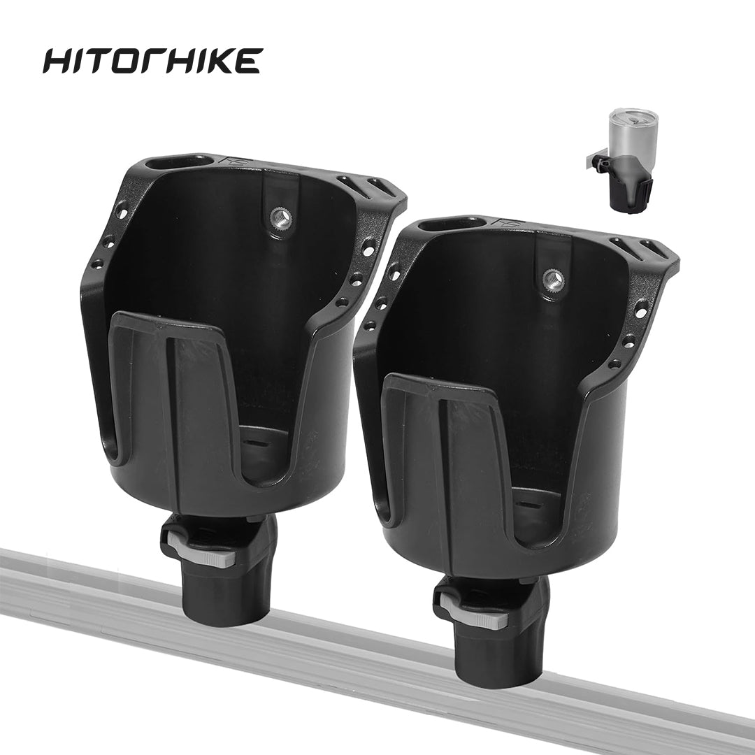 HITORHIKE Kayak Cup Holder with Track Mount 2 PCS