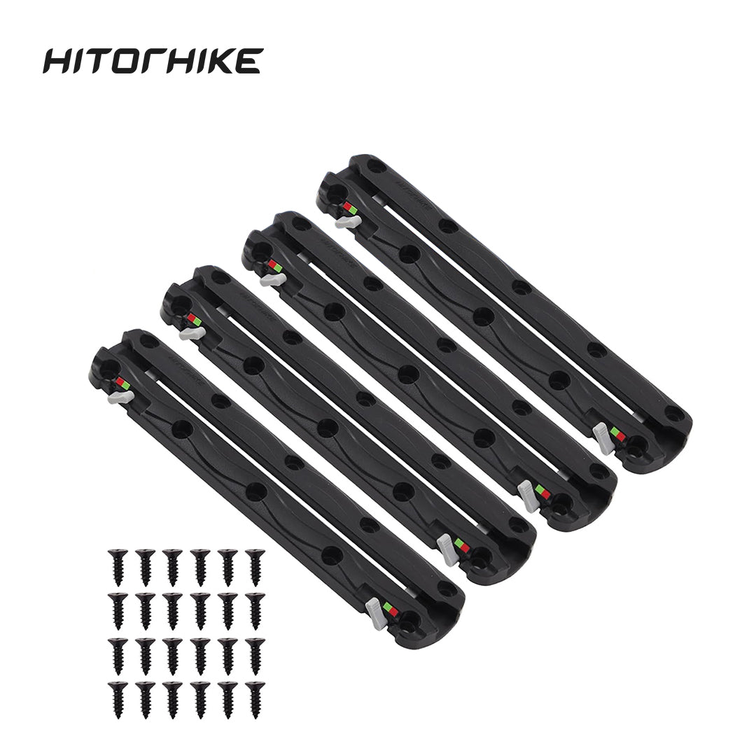 HITORHIKE Pro Kayak Fishing Track with Manual Lock 4 PCS