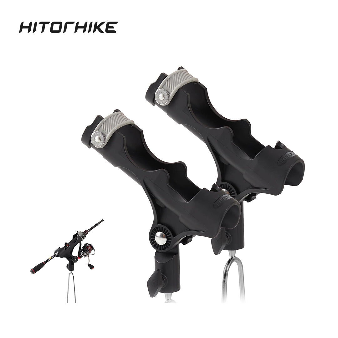 HITORHIKE Pro Fishing Rod Holder 2 PCS(Simple Style)