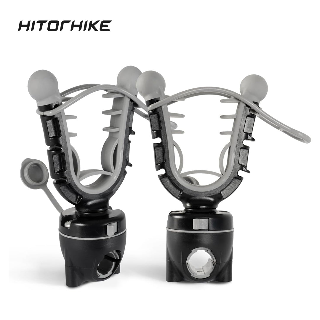 HITORHIKE Clamp-On Gun Mount Holder 2 PCS