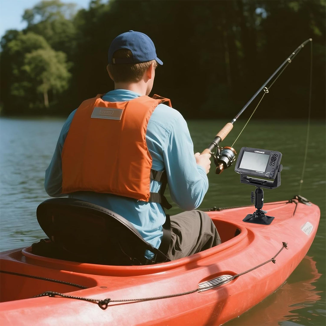 HITORHIKE Universal Fish Finder RIB Mount Set for Kayak
