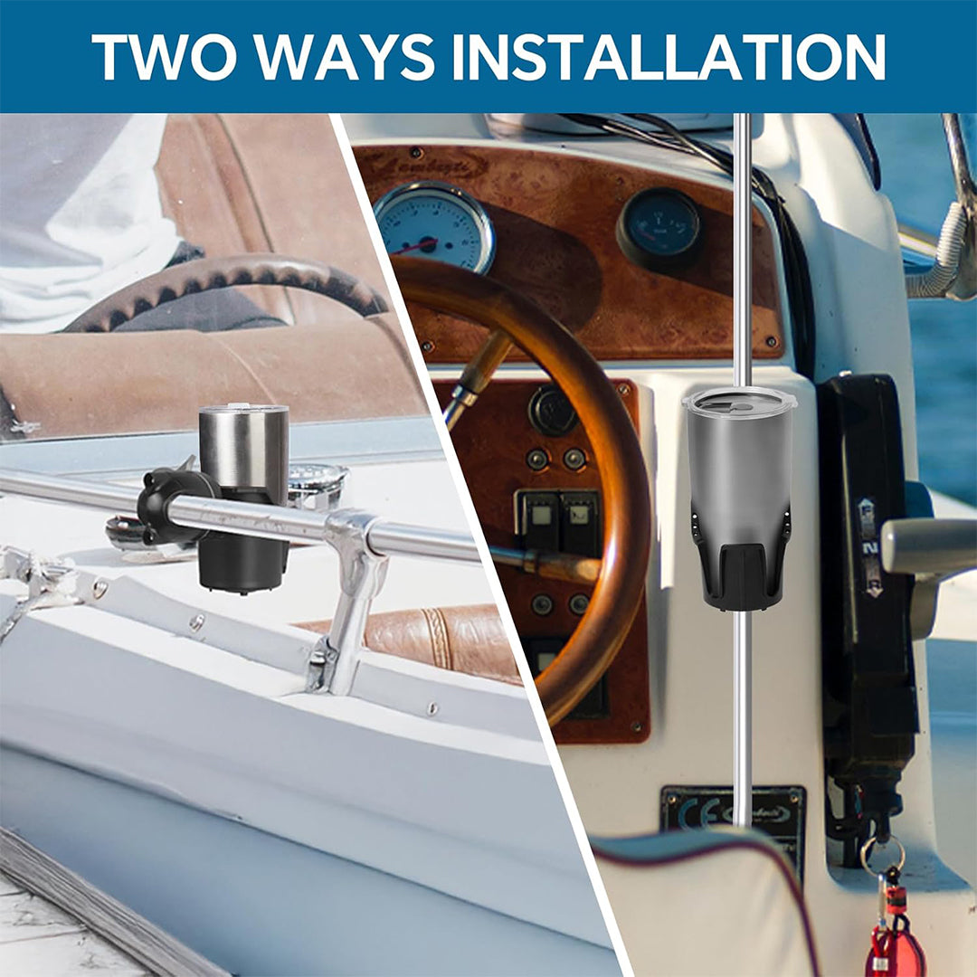 HITORHIKE Boat Cup Holder with Mount 1 PC
