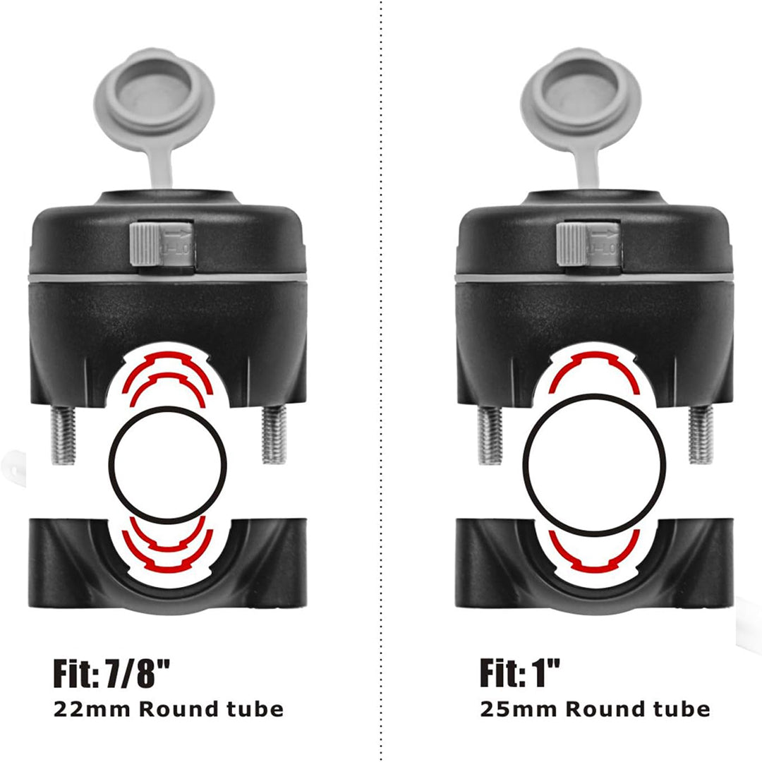 HITORHIKE Fishing Rod Holder Universal Fit Kit Allows for 360-degree Adjustment Kayak Fishing Boat Powerlock Rod Holder
