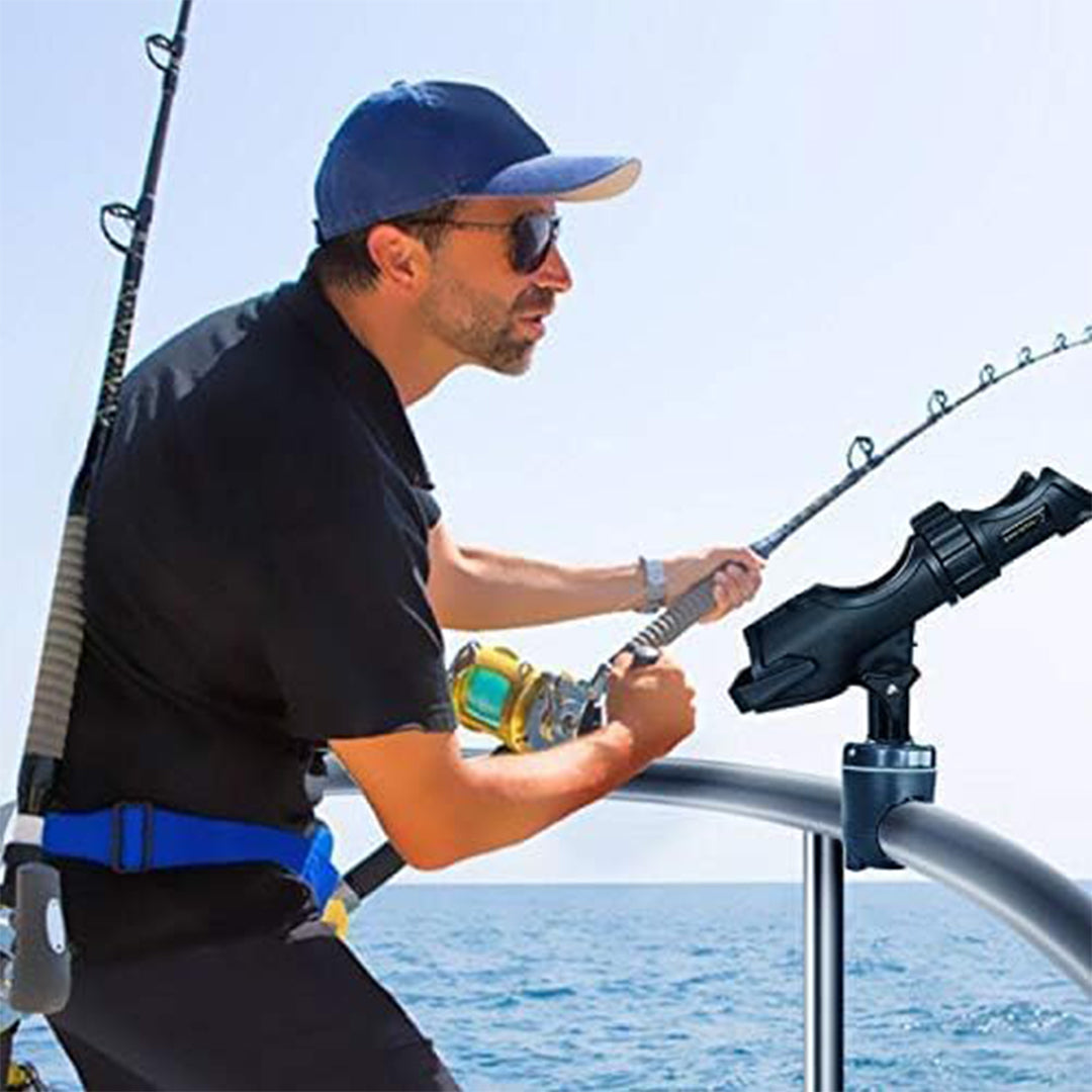 HITORHIKE Boat Fishing Accessories Square Round Rail Mounting Adapter