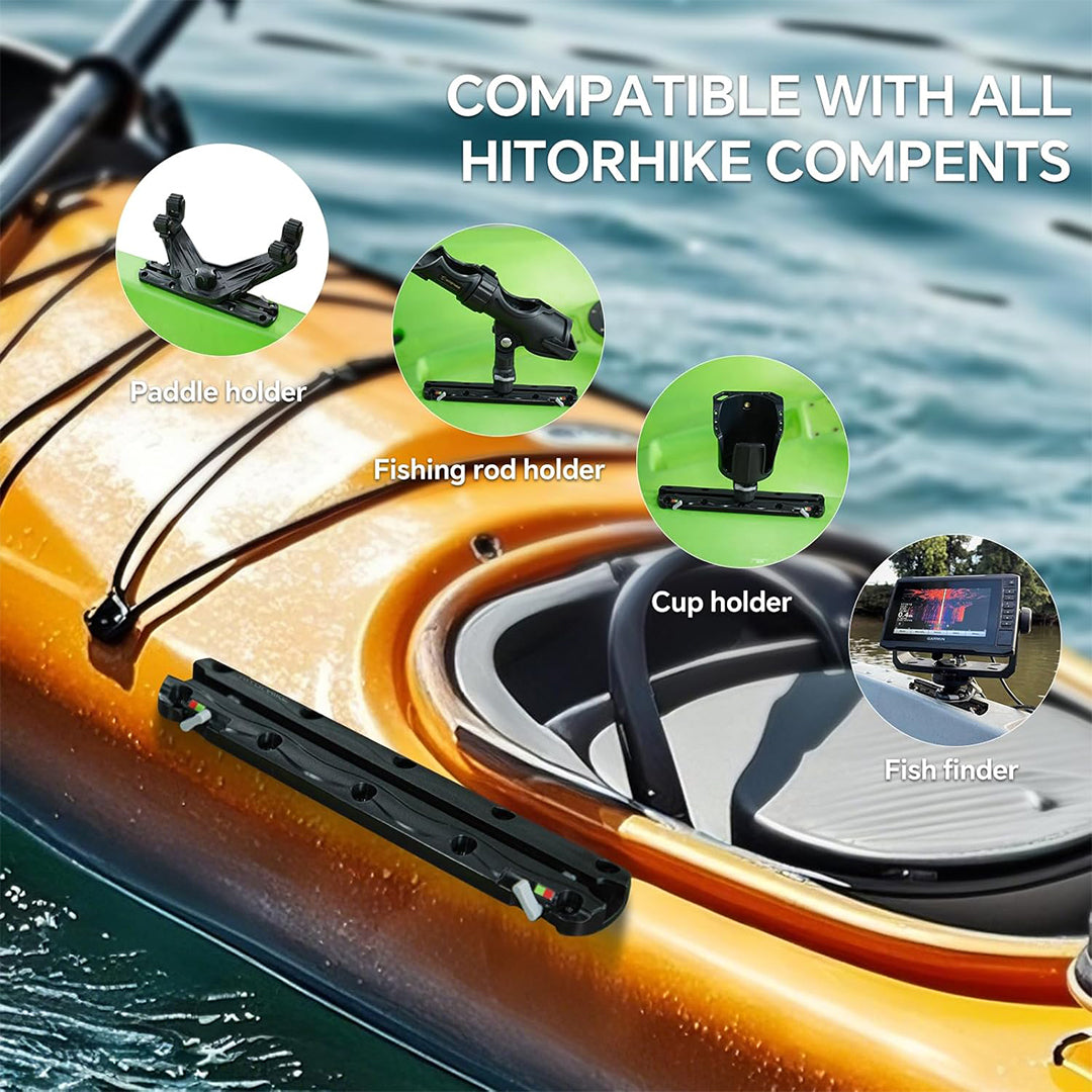 HITORHIKE Pro Kayak Fishing Track with Manual Lock 4 PCS