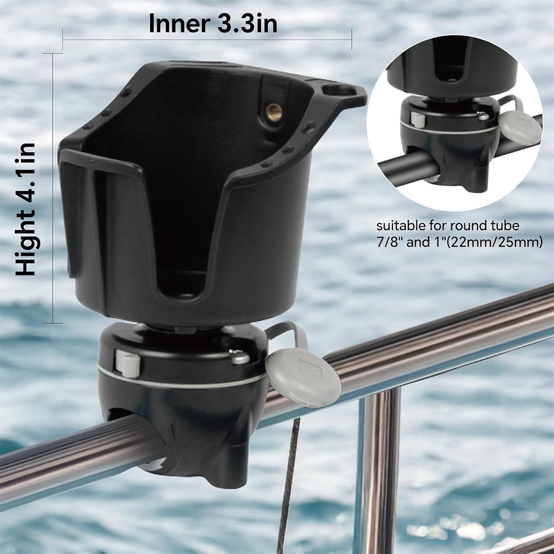 HITORHIKE Boat Cup Holder with Mount 1 PC