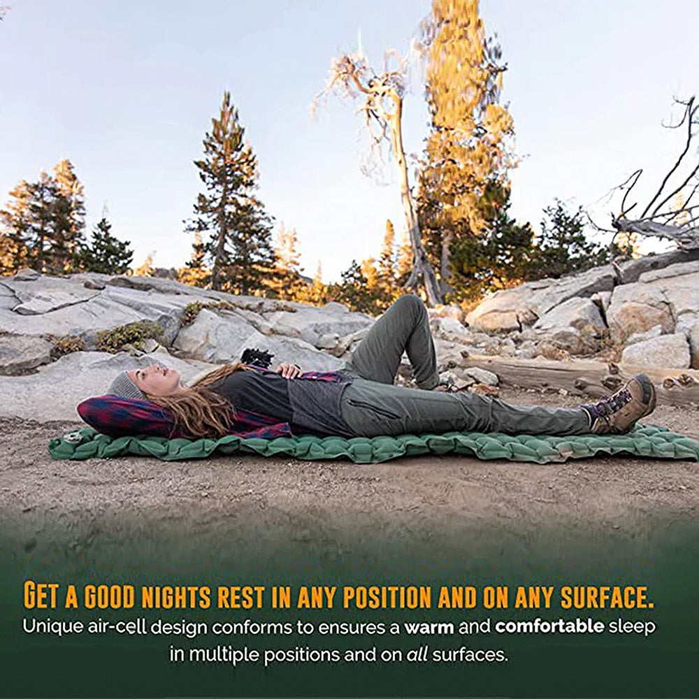 HITORHIKE ® SLEEPING PAD| THE #1 OUTDOOR SLEEPING MATTRESS