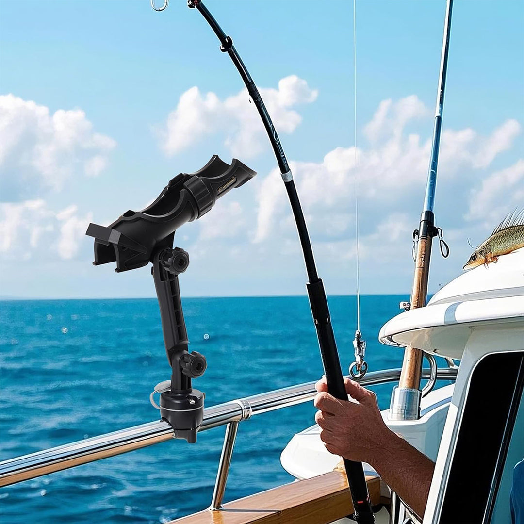 HITORHIKE Boat Fishing Accessories Round Rail Mounting Adapter