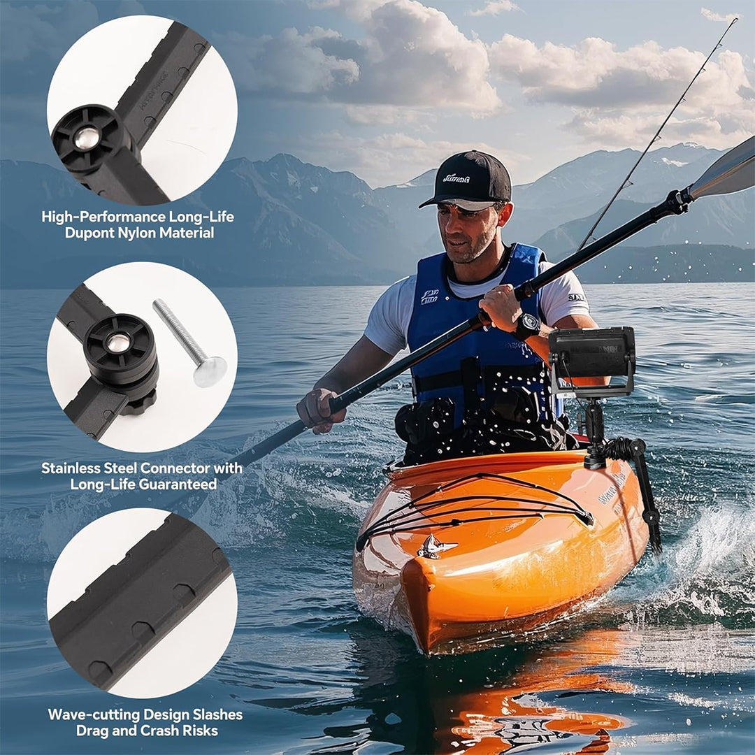 HITORHIKE Universal Fish Finder Basic Mount Pro Set for Kayak(with Arms)
