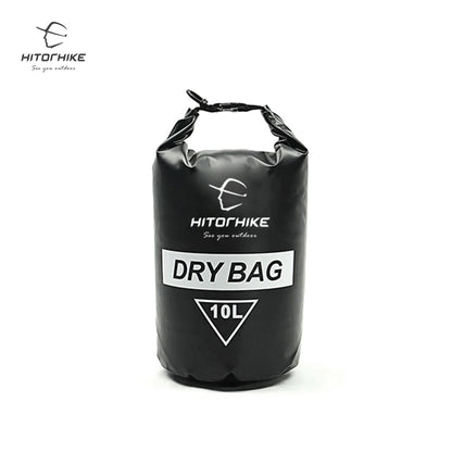 New HITORHIKE 10L Professional Waterproof Dry Bag Pouch Camping Boating Kayaking Rafting Canoeing Swimming Bags Backpack Stuff