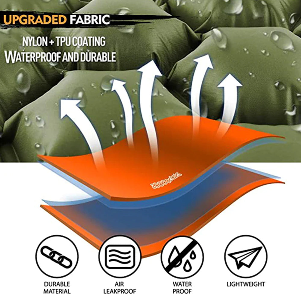 HITORHIKE ® SLEEPING PAD| THE #1 OUTDOOR SLEEPING MATTRESS