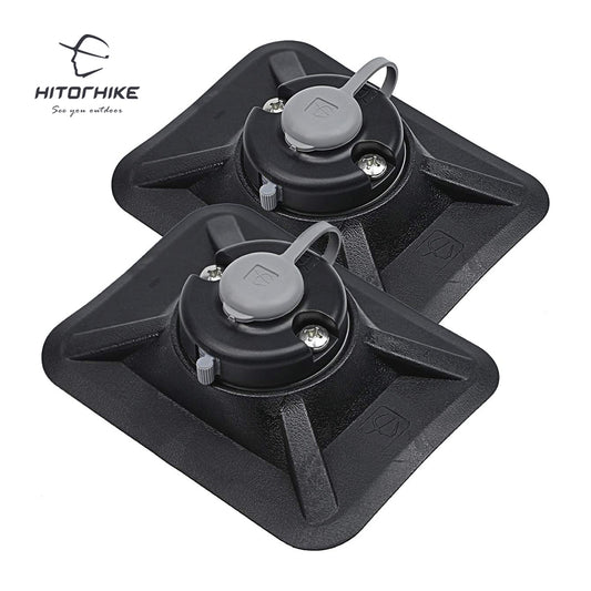 HITORHIKE Fishing Rod Holder Universal Fit Kit Allows for 360-degree Adjustment Kayak Fishing Boat Powerlock Rod Holder