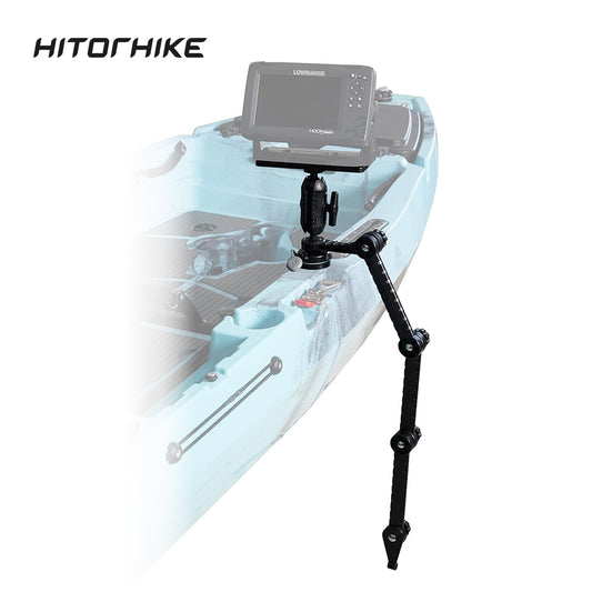 HITORHIKE Universal Fish Finder Basic Mount Pro Set for Kayak(with Arms)