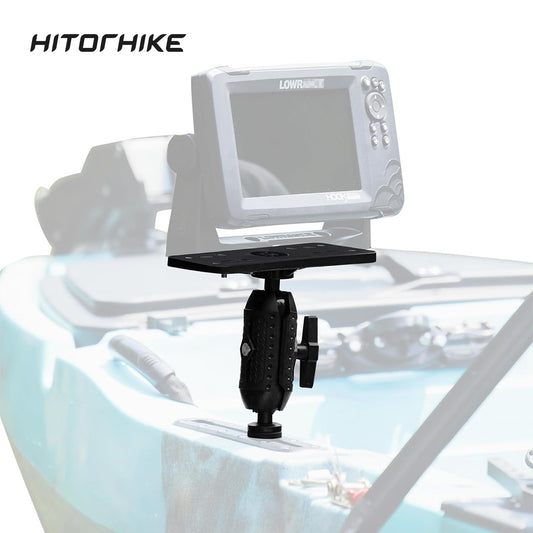 HITORHIKE Universal Fish Finder Track Mount Base Set for Kayak