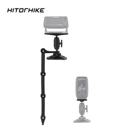 HITORHIKE Universal Fish Finder RIB Mount Pro Set for Kayak(with Arms)