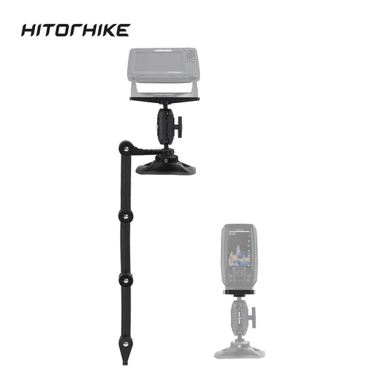 HITORHIKE Universal Fish Finder RIB Mount Pro Set for Kayak(with Arms)