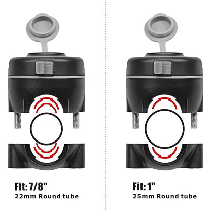 HITORHIKE Boat Fishing Accessories Round Rail Mounting Adapter
