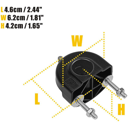 HITORHIKE Fishing Rod Holder Universal Fit Kit Allows for 360-degree Adjustment Kayak Fishing Boat Powerlock Rod Holder
