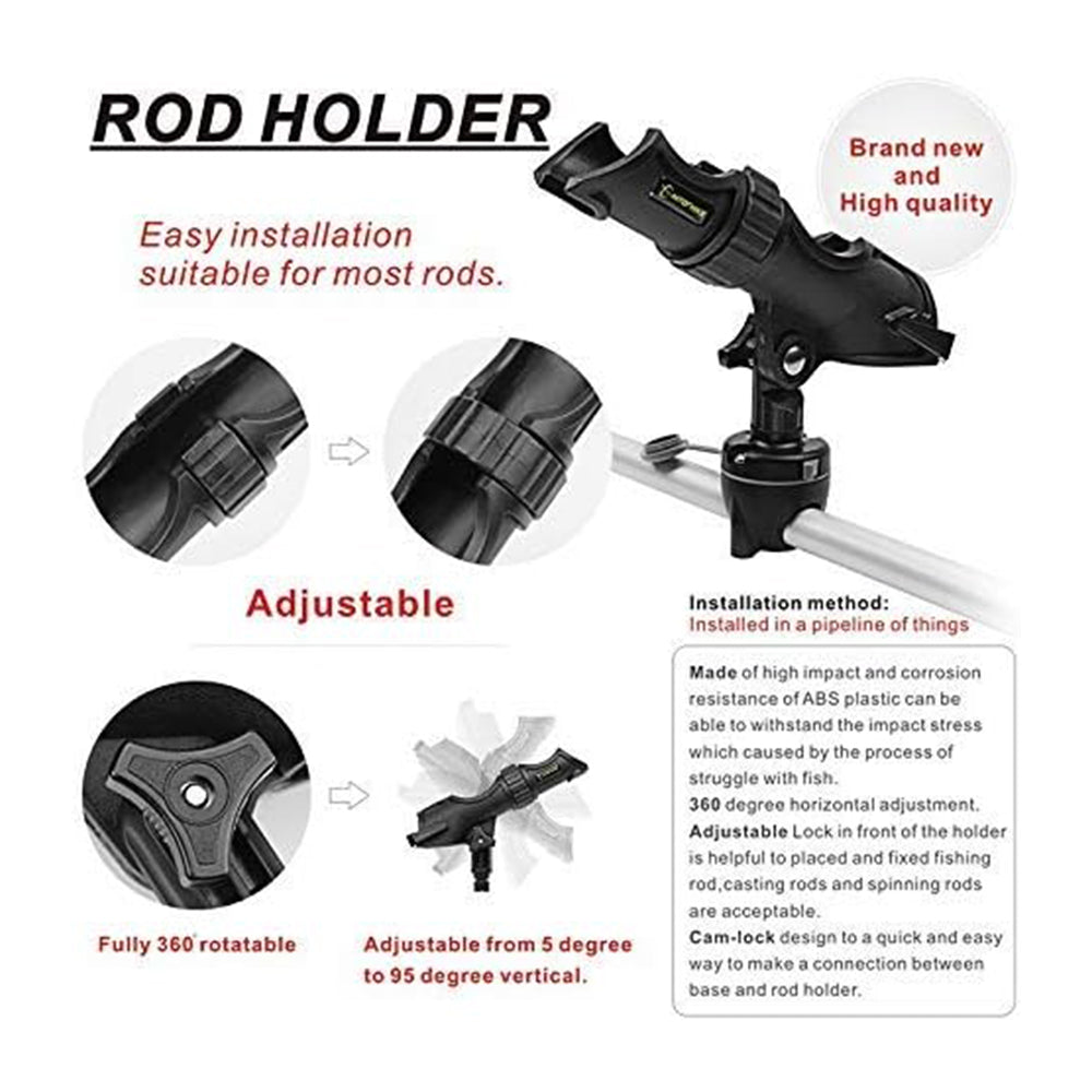 Easy Fishing Rod Holder for a Kayak : 3 Steps (with Pictures