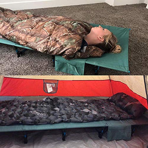 Hitorhike Camping Cot Compact Folding Cot Bed for Outdoor Backpacking Camping Cot Bed