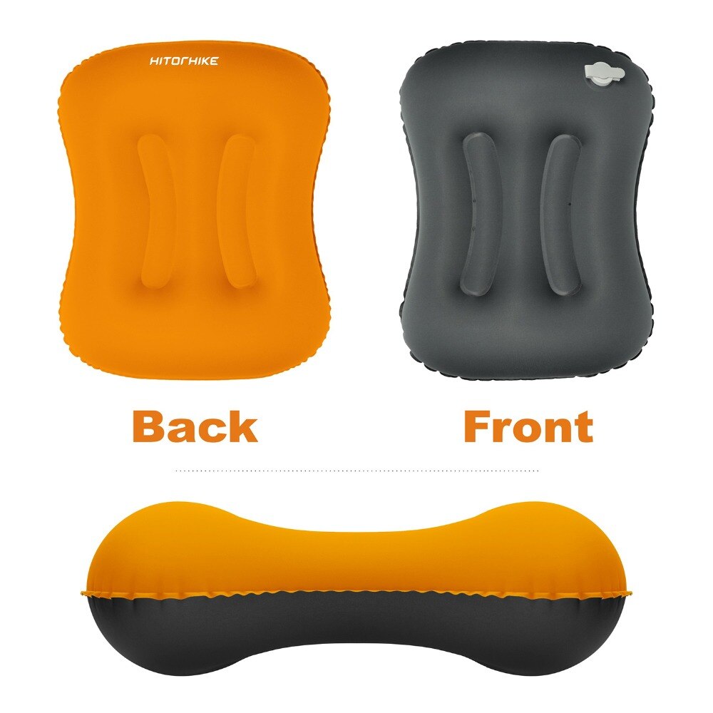 Hitorhike Mini Travel Pillow Ultralight Portable Air PVC Inflatable Pillow Outdoor Camping Travel Soft Pillow Tent Use Accessory