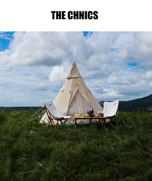 Hitorhike new arrival 3m/4m glamping cotton canvas tent for outdoor portable waterproof tent